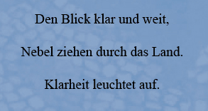 Gedicht Juli 2020